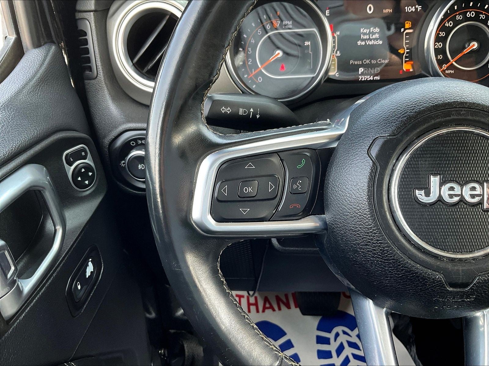 2019 Jeep Wrangler Unlimited Sahara 4x4