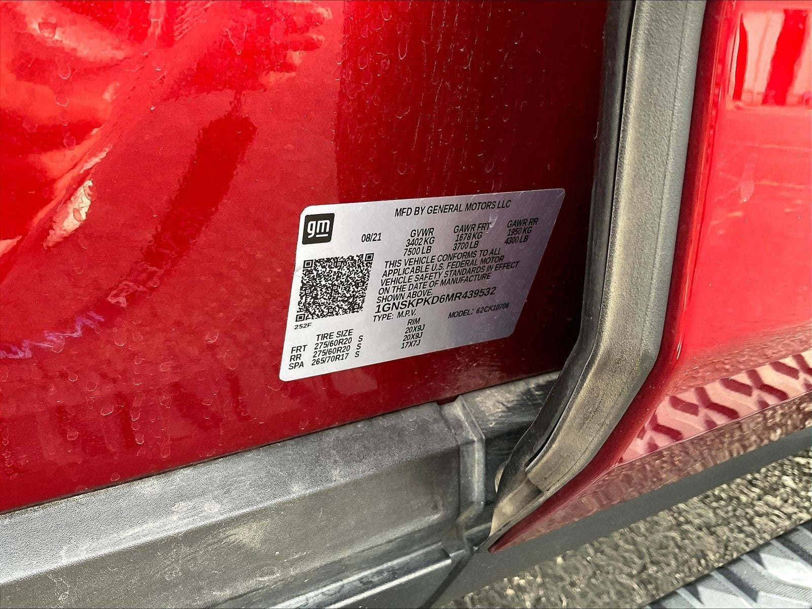 2021 Chevrolet Tahoe 4WD Z71