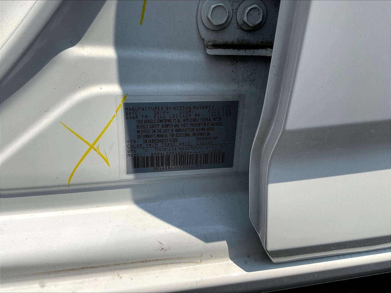 2025 Nissan Sentra SV