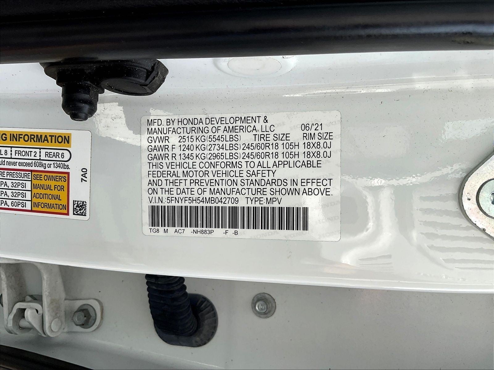 2021 Honda Pilot 2WD EX-L
