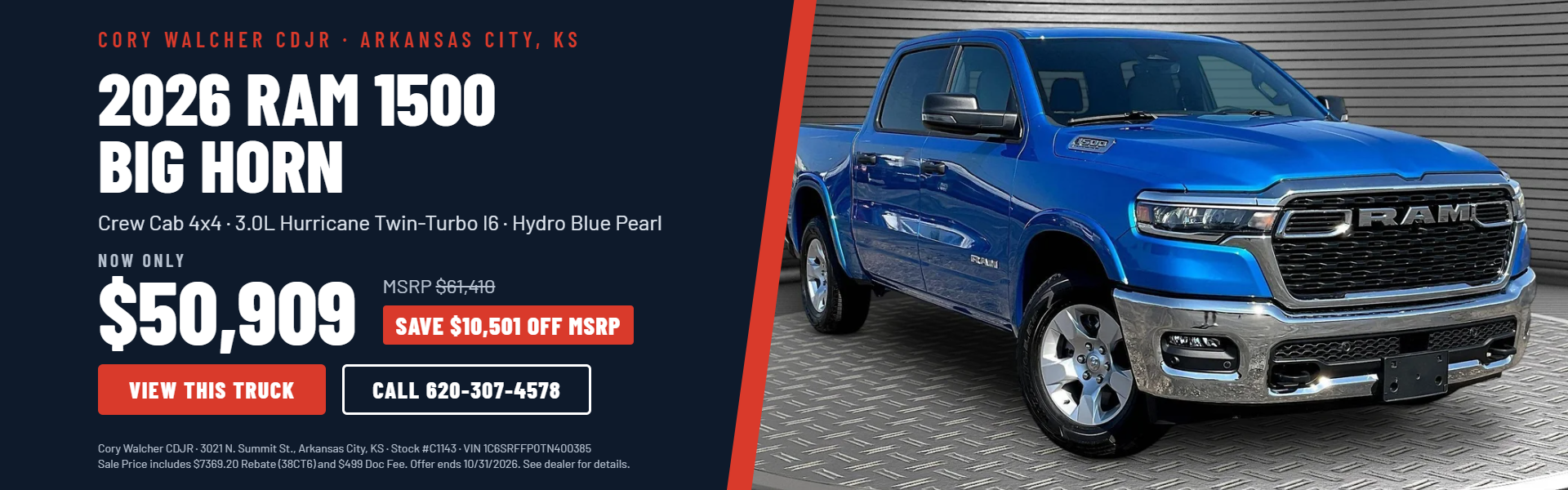2026 RAM 1500 BIGHORN